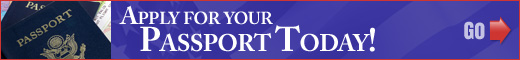 Apply for your passport today!