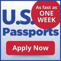 US passports, only
$99ÃƒÆ’Ã†â€™ÃƒÂ¢Ã¢â€?Â¬Ã…Â¡Ãƒ
Ã¢â‚¬Å¡Ãƒâ€?Ã‚Â 
Same Day
Service