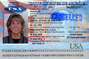 travel to america passport expiry